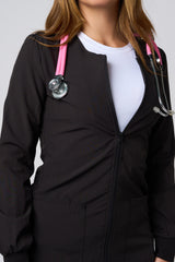 Chaqueta elástica negra