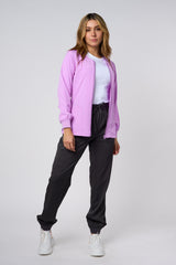 Chaqueta de moda VIOLETA CLARO