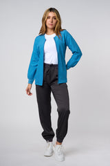 Chaqueta de moda - AZUL PAVO REAL