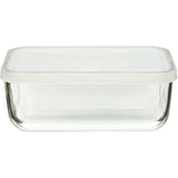 Recipiente rectangular Frigoverre con tapa esmerilada pequeña