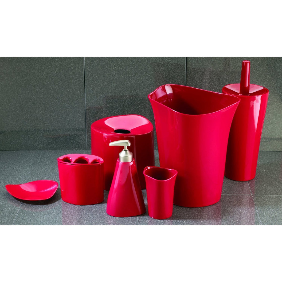 Vaso Orvino Rojo