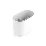 SOPORTE PARA CEPILLO DE DIENTES CON ESCALÓN BLANCO