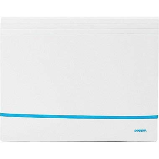 Acordeón Archivador Blanco y Azul