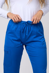 PANTALÓN DE JOGGING ELASTICADO EN 4 DIRECCIONES AZUL REY