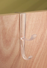 OTD Gancho doble transparente