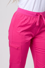 PANTALÓN DE JOGGING FUCSIA ELÁSTICO EN CUATRO DIRECCIONES