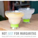Juego de 2 vasos enfriadores Margarita Freeze
