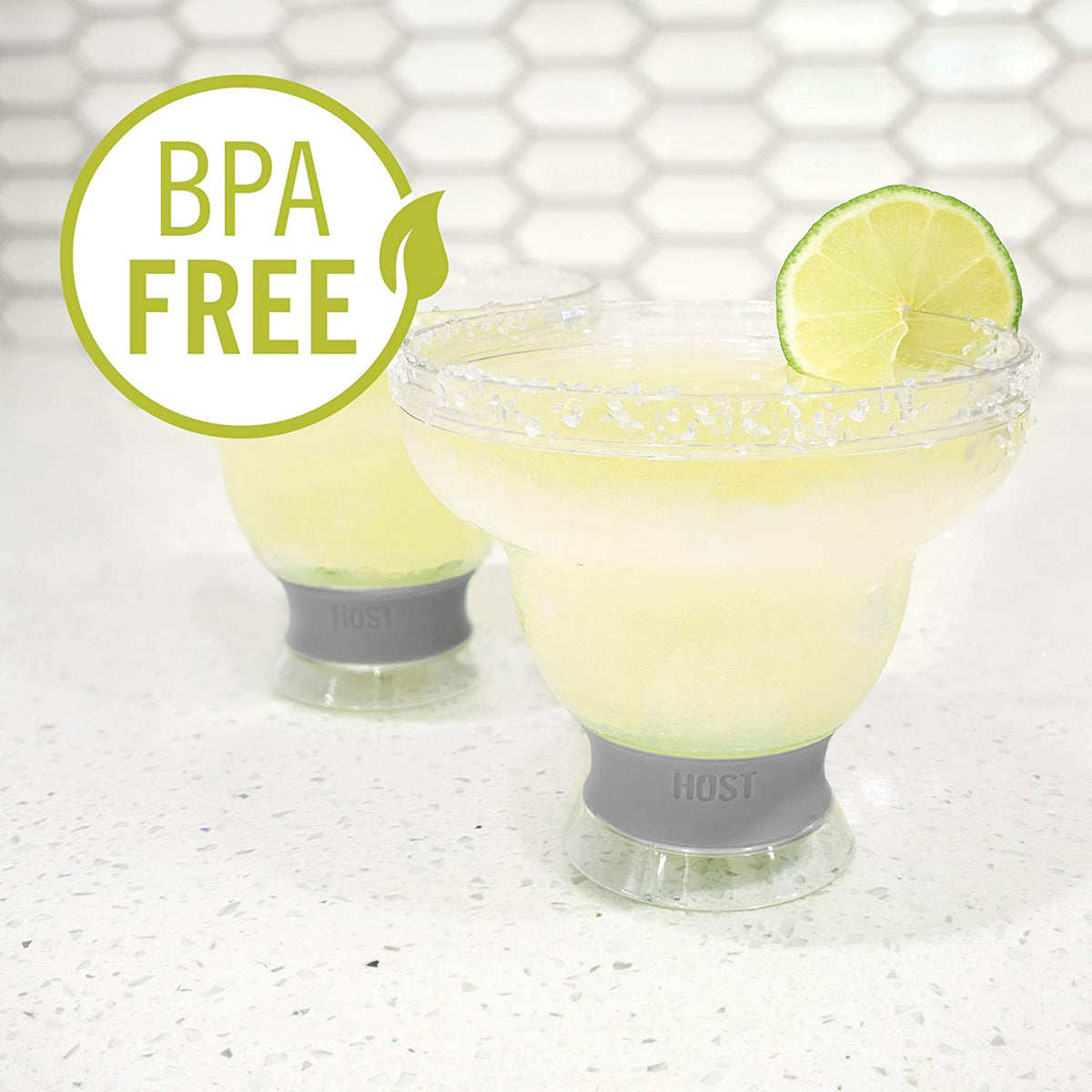 Juego de 2 vasos enfriadores Margarita Freeze