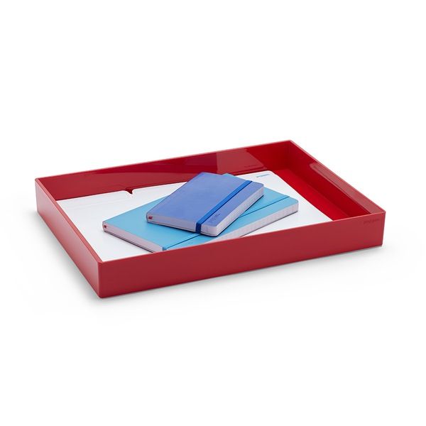 Bandeja Grande para Accesorios Roja