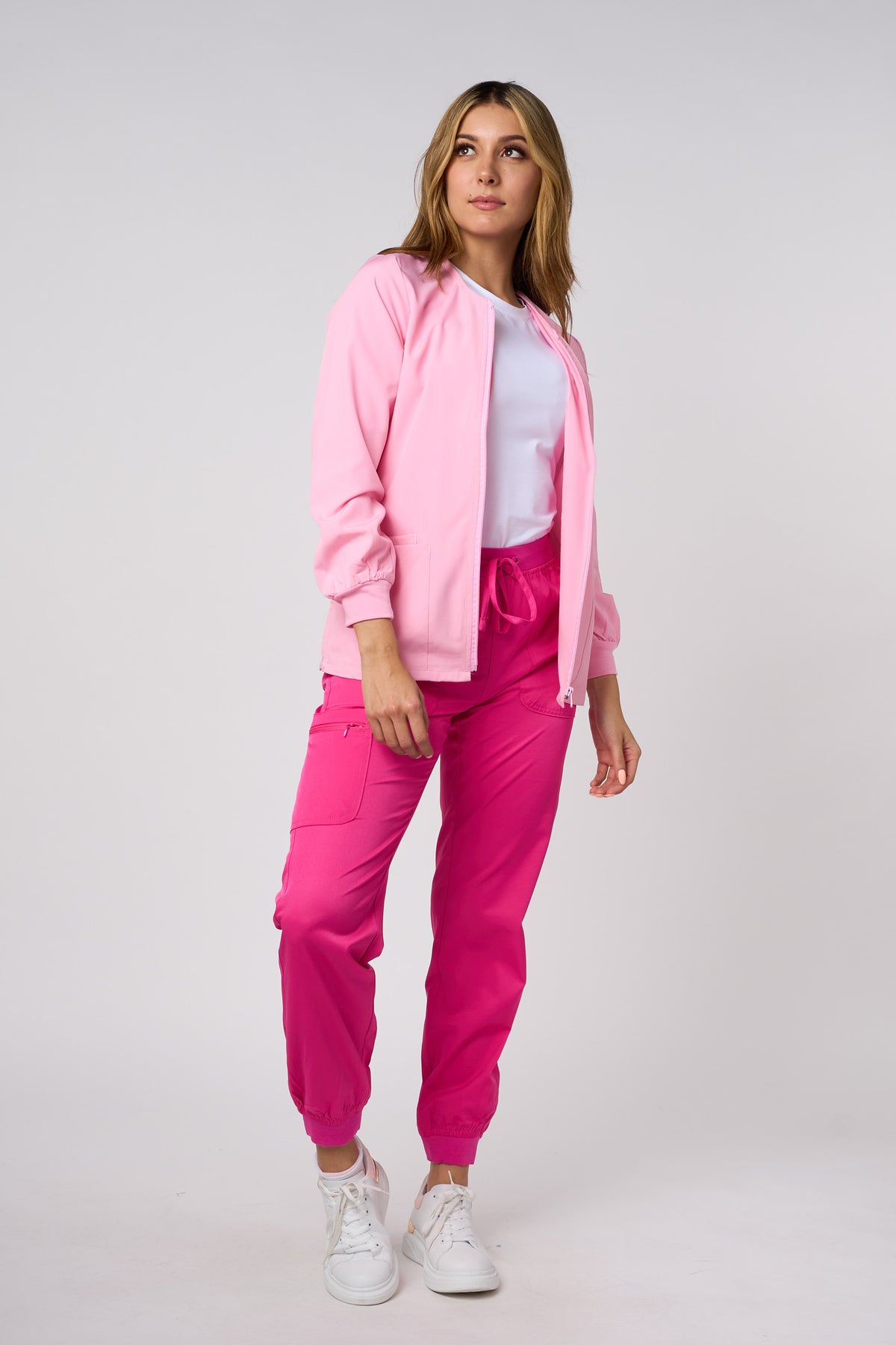 Chaqueta de moda - ROSA CLARO