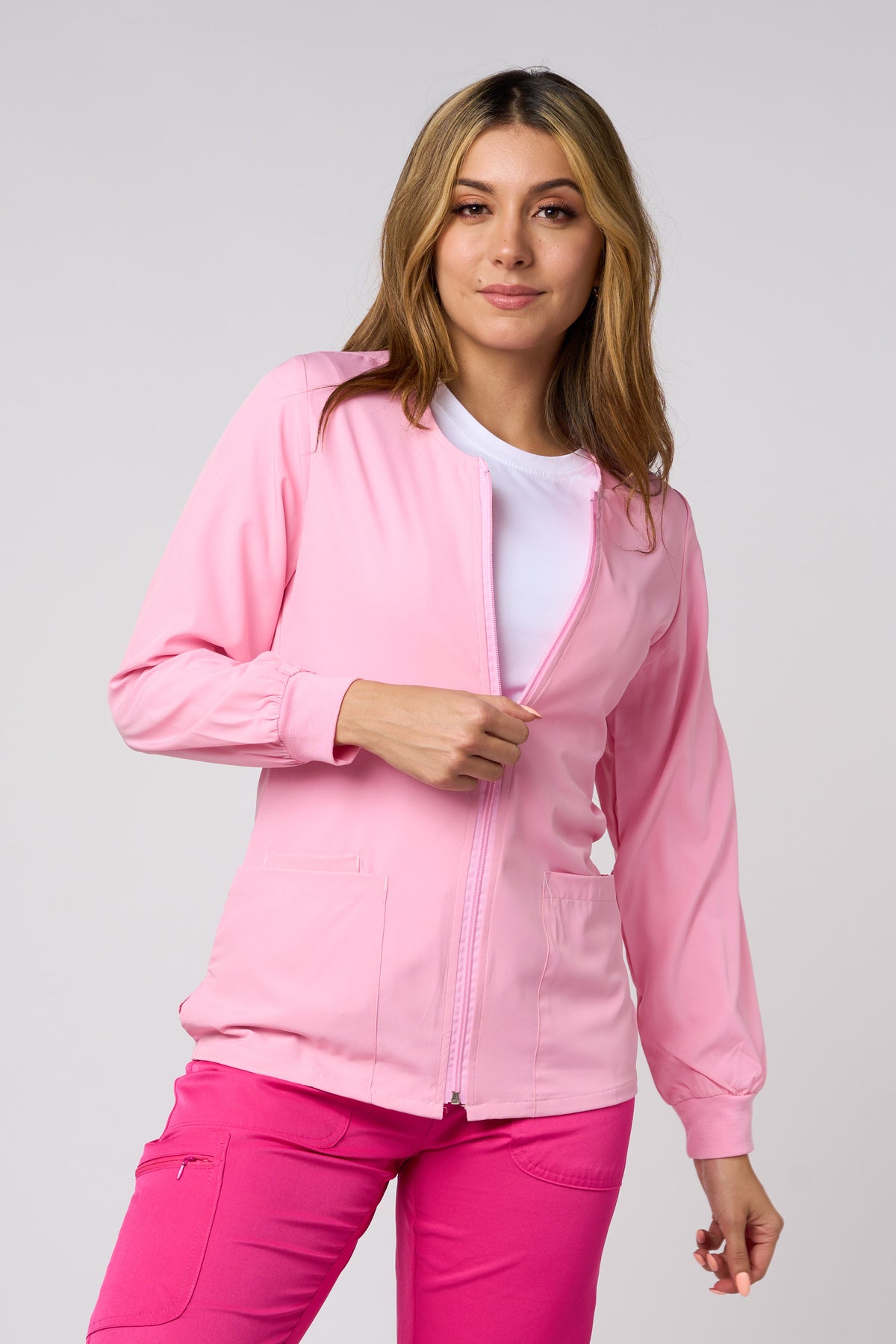 Chaqueta de moda - ROSA CLARO