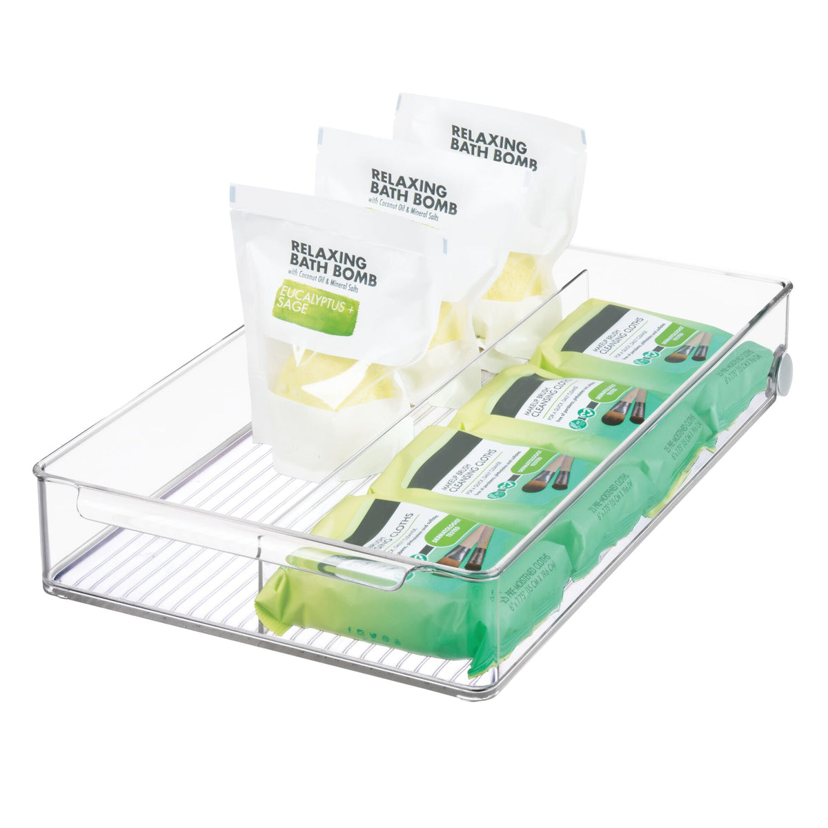 Bathroom Rolling Cart Compartment 16.75" x 10.25" x 2.75"