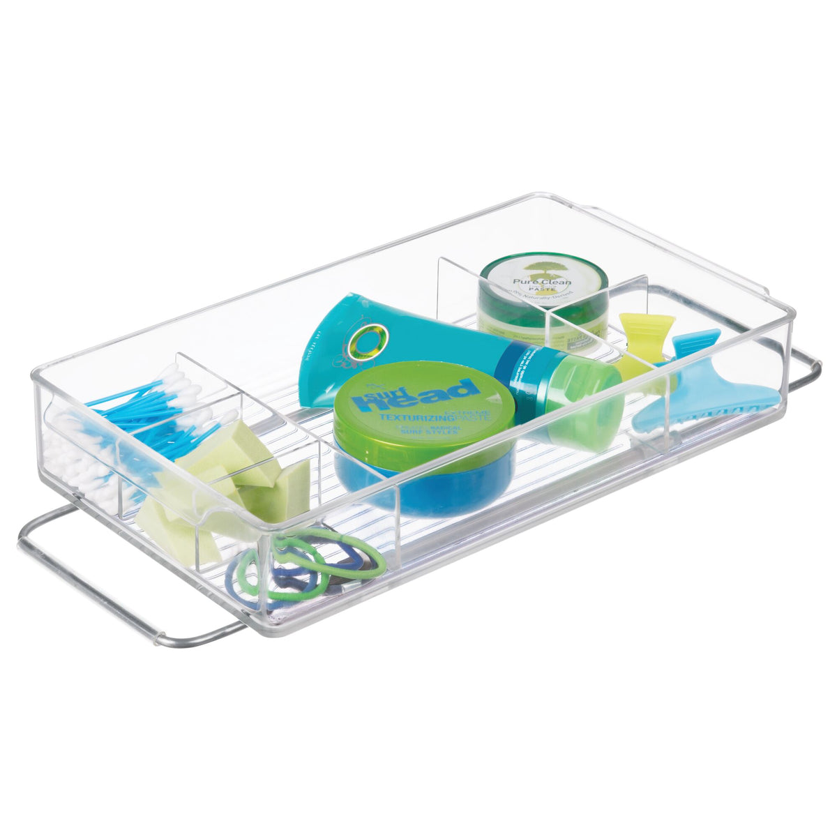 Over-the-sink bathroom organizer