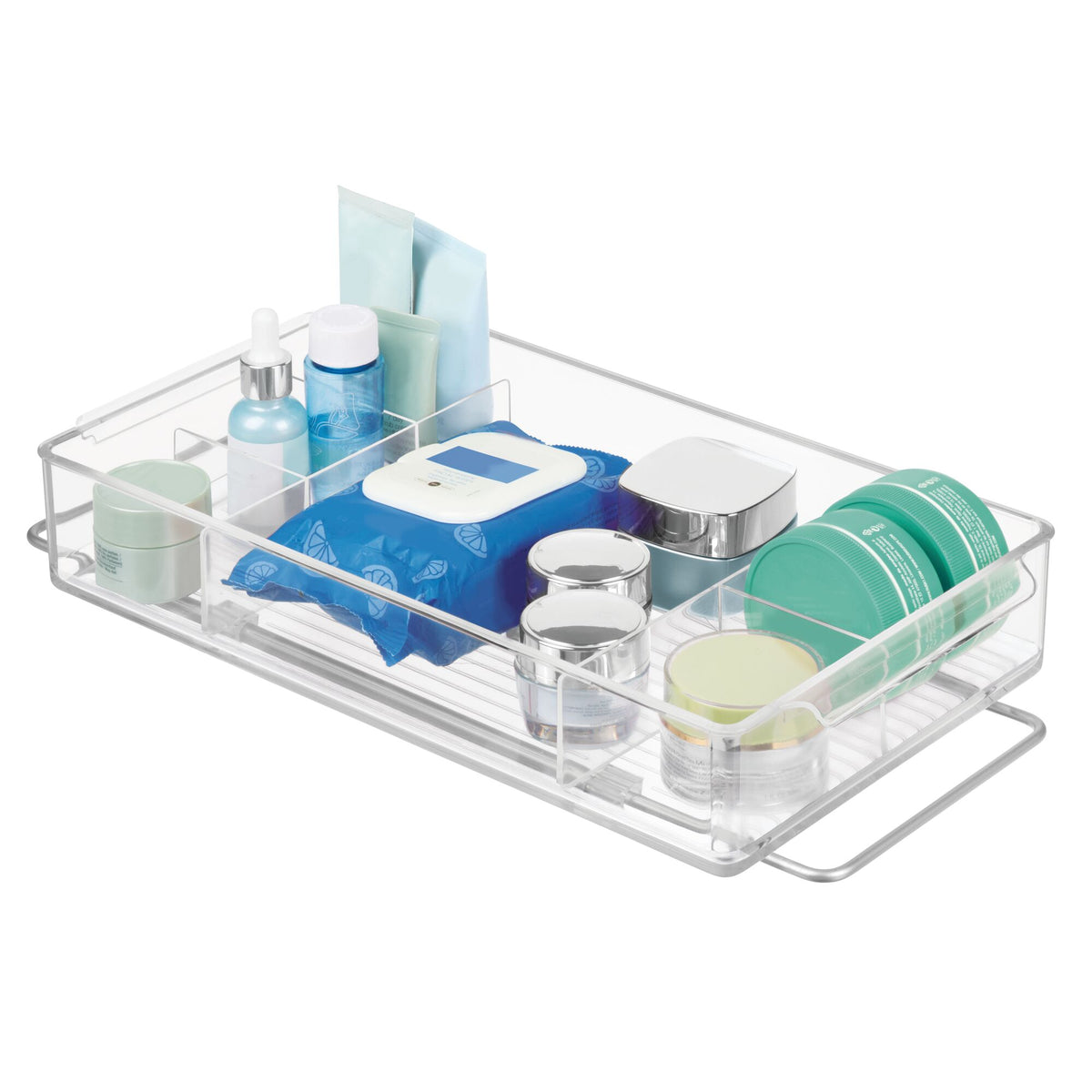 Over-the-sink bathroom organizer