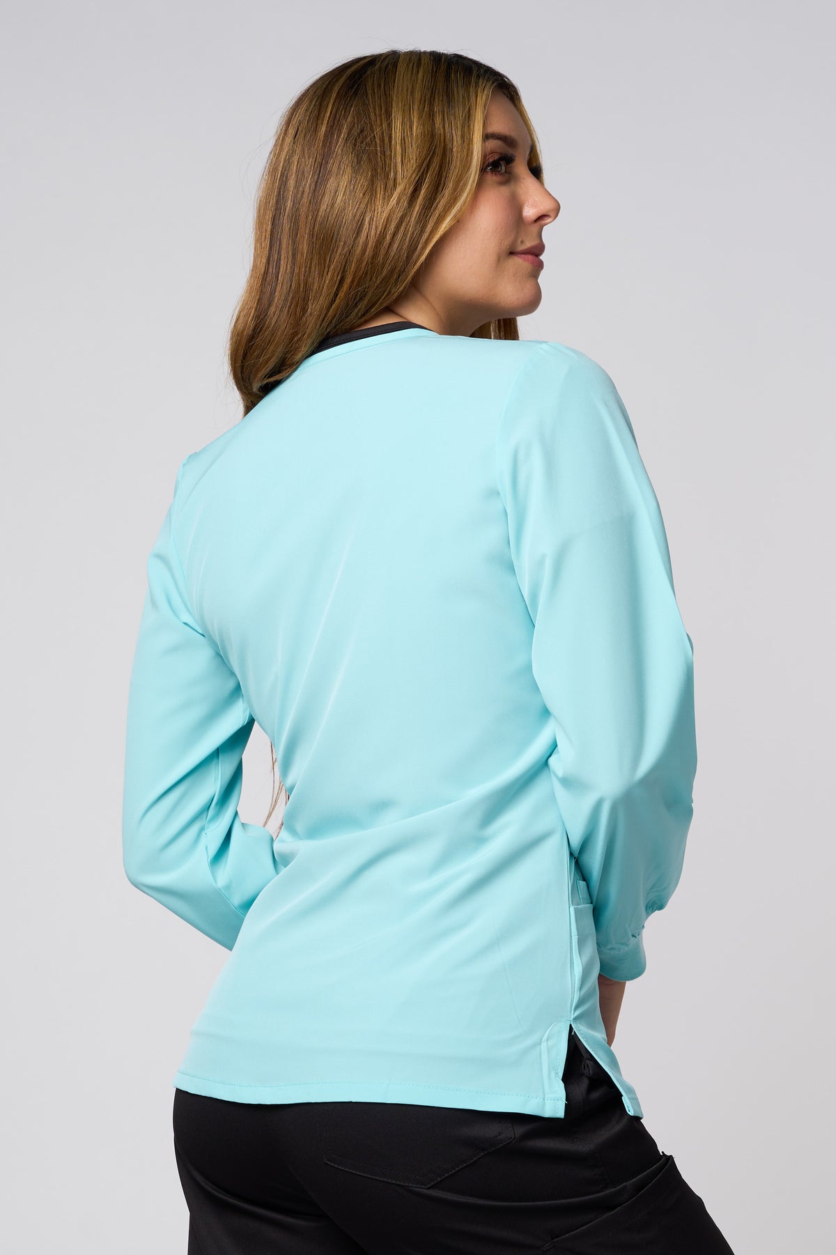 Chaqueta de moda - AZUL VERDOSO