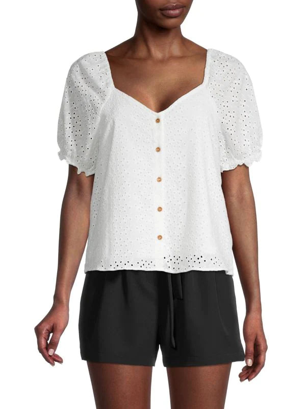 Blusa blanca - Nanette Lepore
