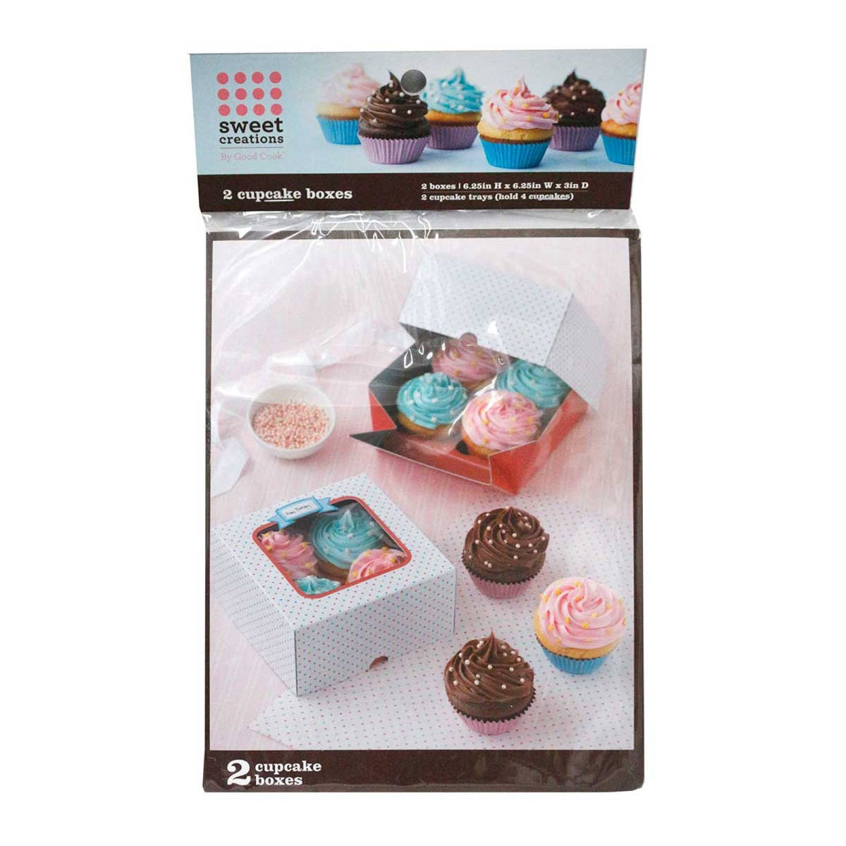 2 Cajas de cupcakes