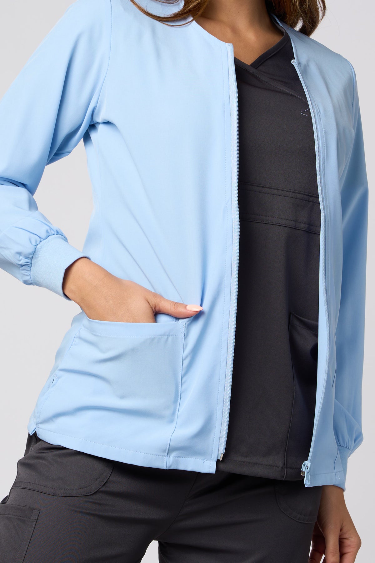 Chaqueta de moda - AZUL CLARO