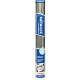 Premium Nοn-Adhesive Non-Slip Counter Top, Drawer and Shelf Liner Silver 18in x 4ft