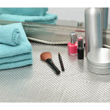 Premium Nοn-Adhesive Non-Slip Counter Top, Drawer and Shelf Liner Silver 18in x 4ft