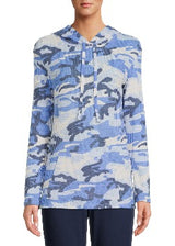 Camo de gofre de cuello azul combinado - Cyrus