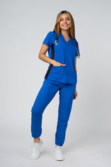 Conjunto uniforme azul eléctrico 811
