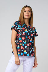 RED CROSS BLACK