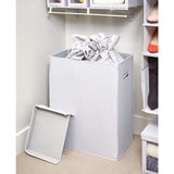 DOUBLE LAUNDRY BASKET WITH INTERNAL BAG