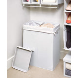 DOUBLE LAUNDRY BASKET WITH INTERNAL BAG