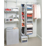 DOUBLE LAUNDRY BASKET WITH INTERNAL BAG