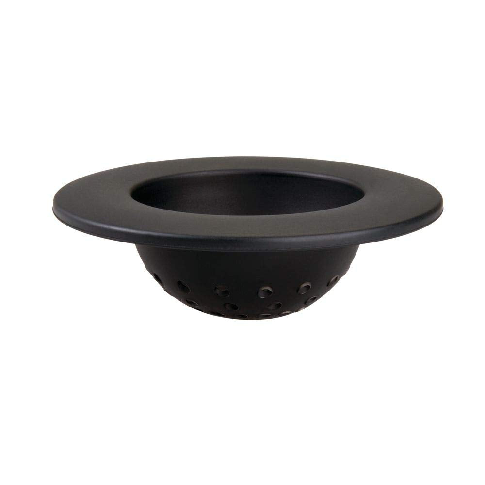 Filtro de silicona negro para fregadero