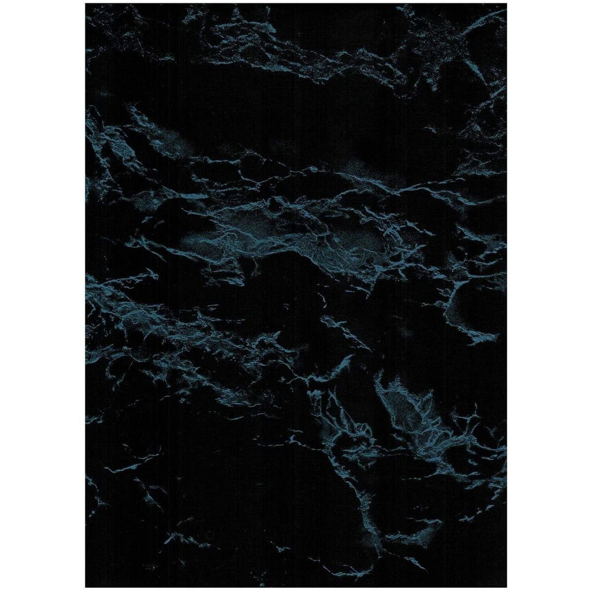 Forro Adhesivo de Vinilo para Cajones y Estantes 45 cm x 2,7 m Mármol Negro