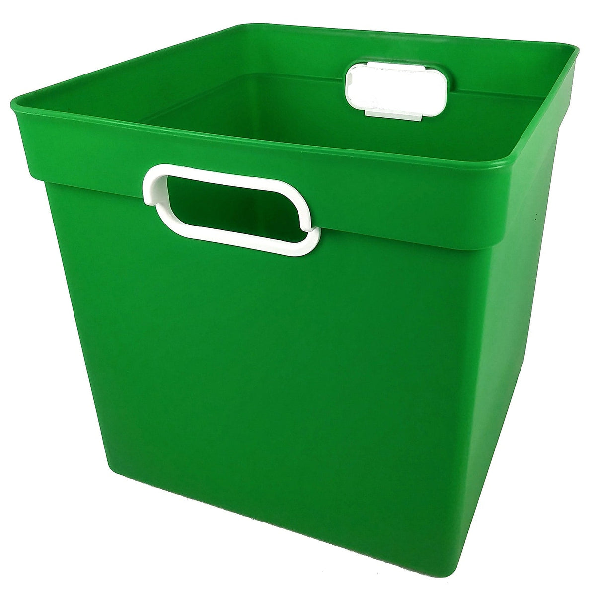 Cubo de almacenamiento verde