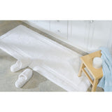 Alfombra de spa blanca de 60" x 21"