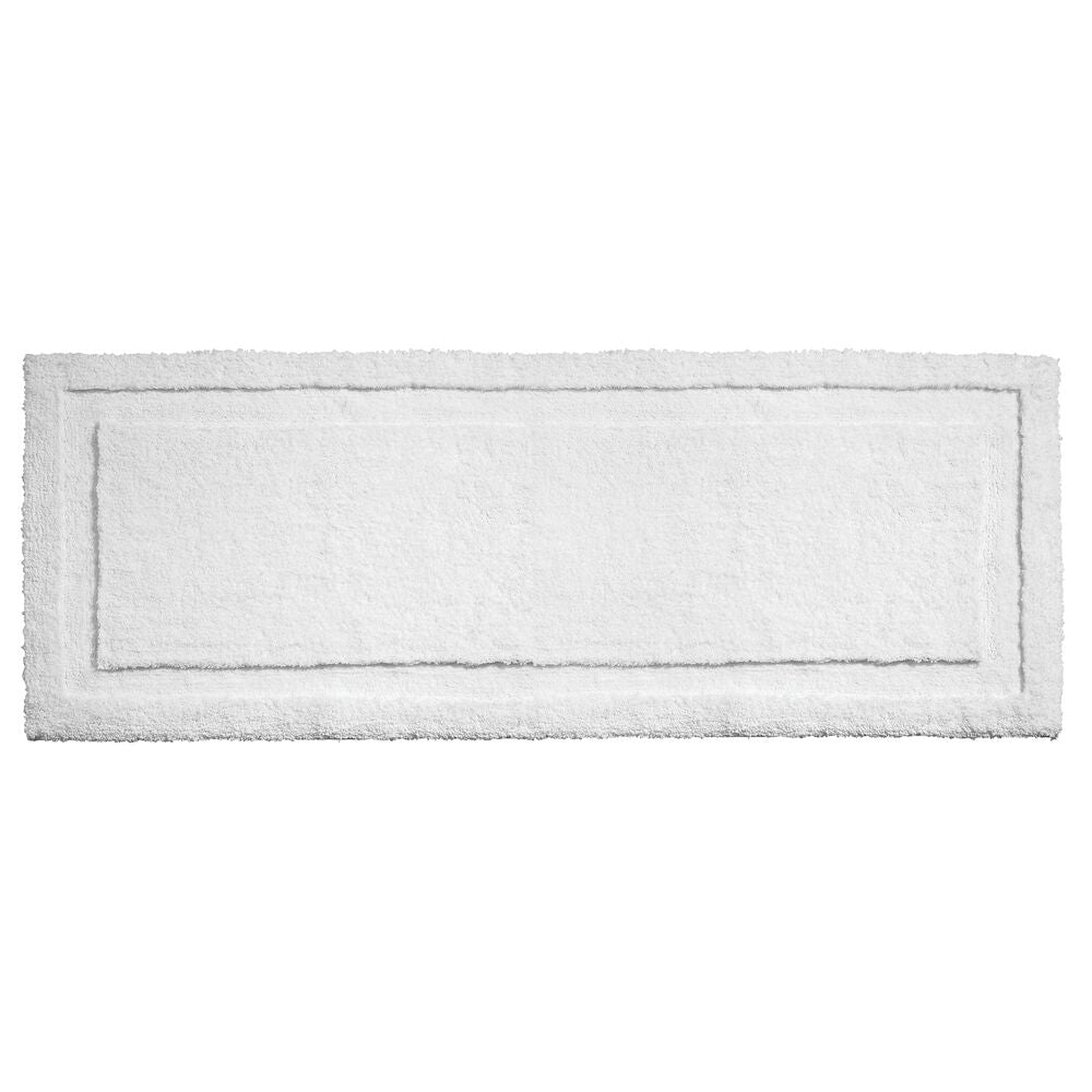 Alfombra de spa blanca de 60" x 21"