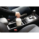 Cupholder Wipes Dispenser Coconut with Gray Accents