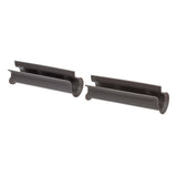 Puños (Set de 2) Carbón con detalles en gris