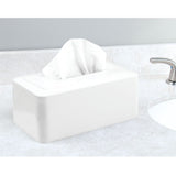 Caja de pañuelos blanca
