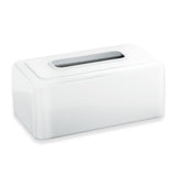 Caja de pañuelos blanca