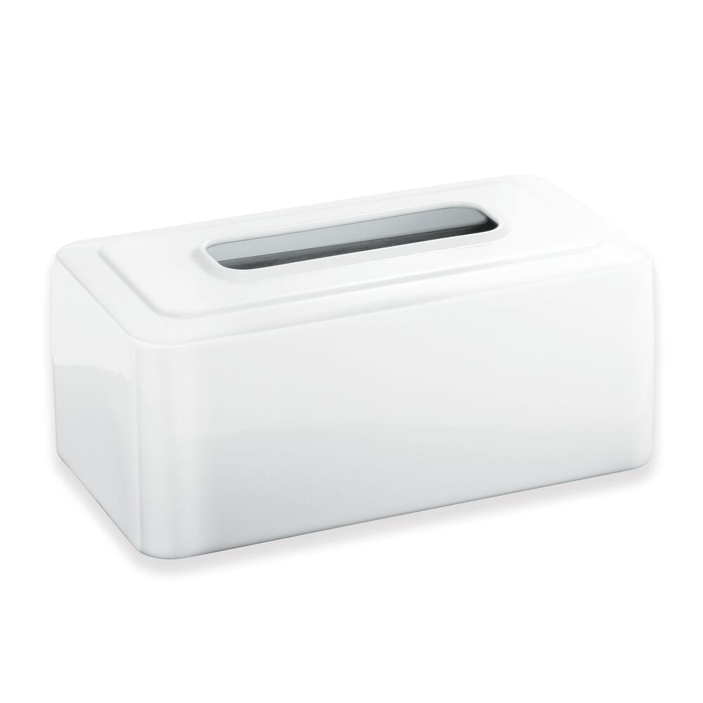 Caja de pañuelos blanca