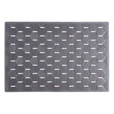 Graphite Hex Sink Mat Large