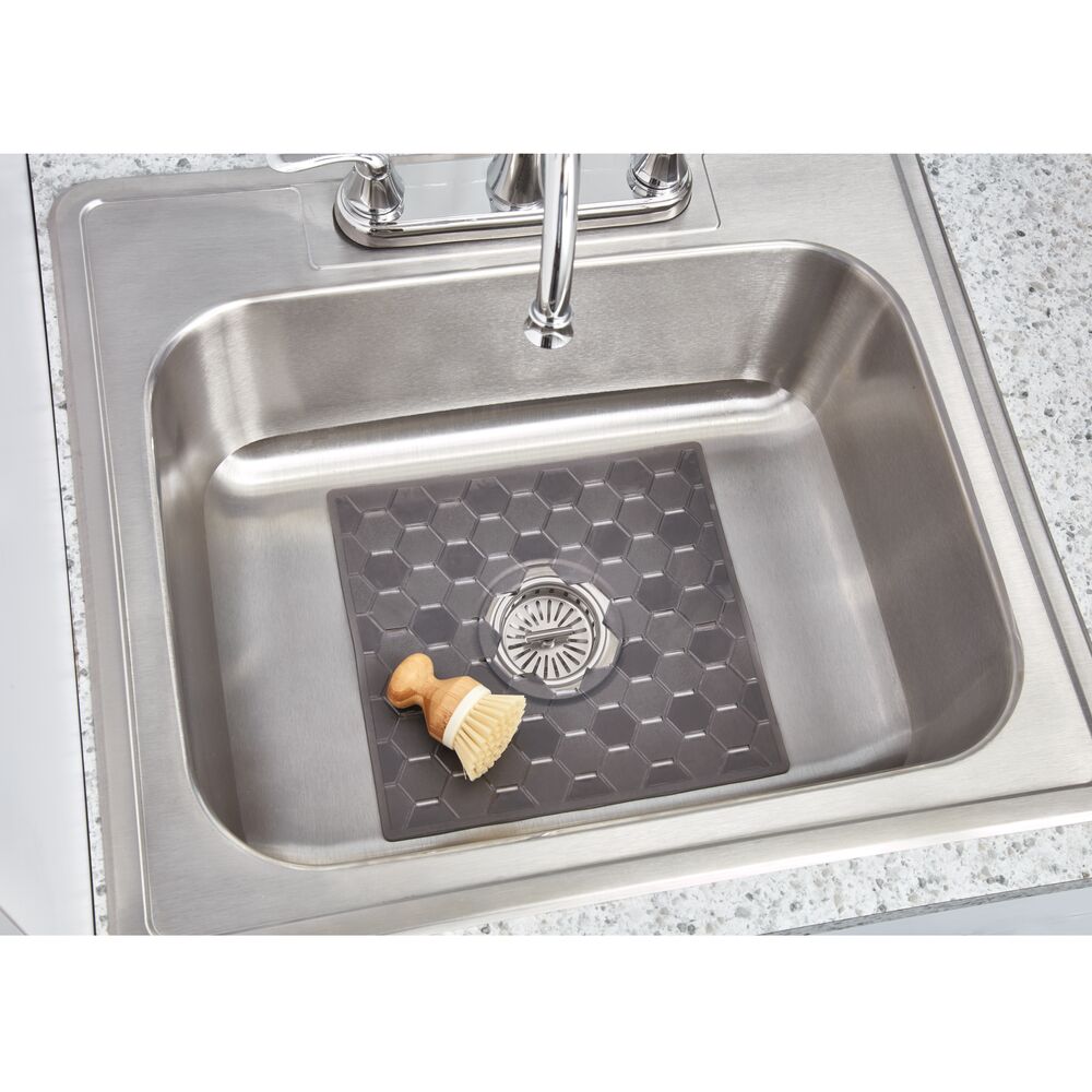 Graphite Hex Sink Mat Regular