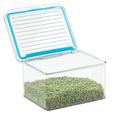 Contenedor transparente Kitchen Binz con tapa hermética, 1.5 cuartos de galón