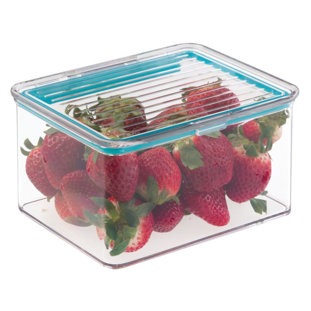 Contenedor transparente Kitchen Binz con tapa hermética, 1.5 cuartos de galón