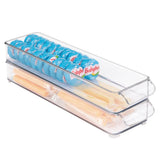 Cajones transparentes para nevera y congelador, 4 x 2 - Bandeja