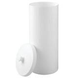 Dispensador de reserva de papel higiénico blanco