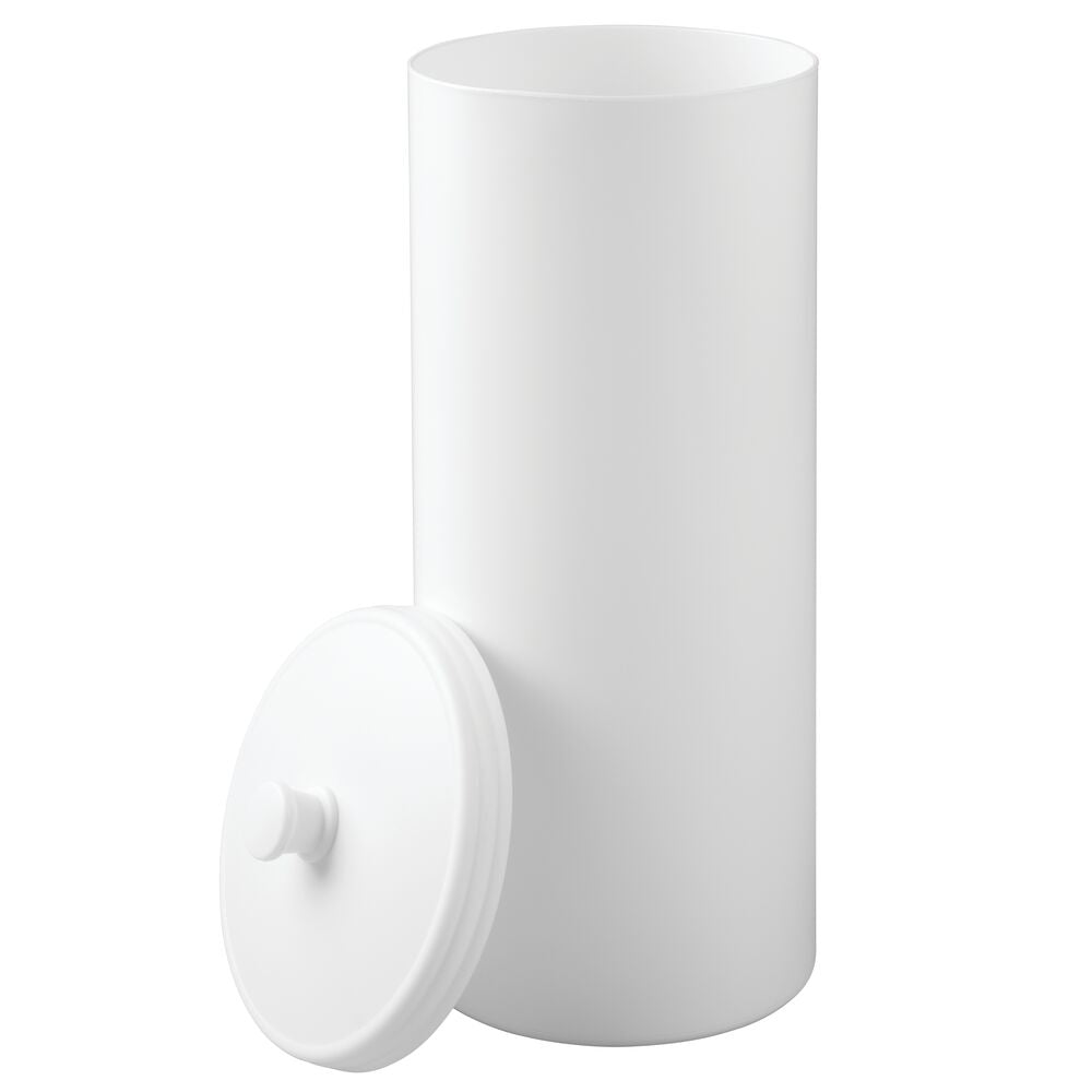 Dispensador de reserva de papel higiénico blanco