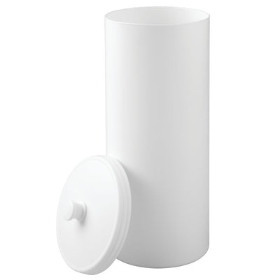 Dispensador de reserva de papel higiénico blanco