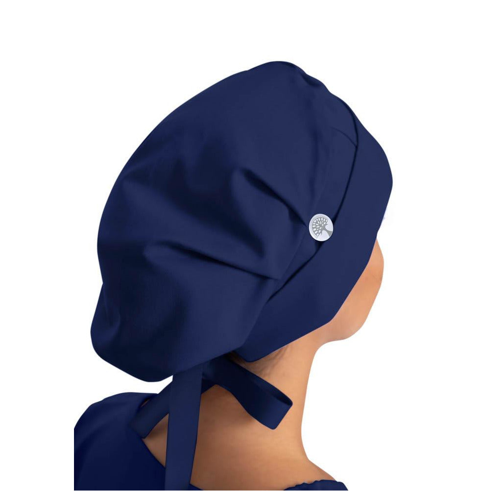 Gorro quirúrgico Sage Bouffant azul marino