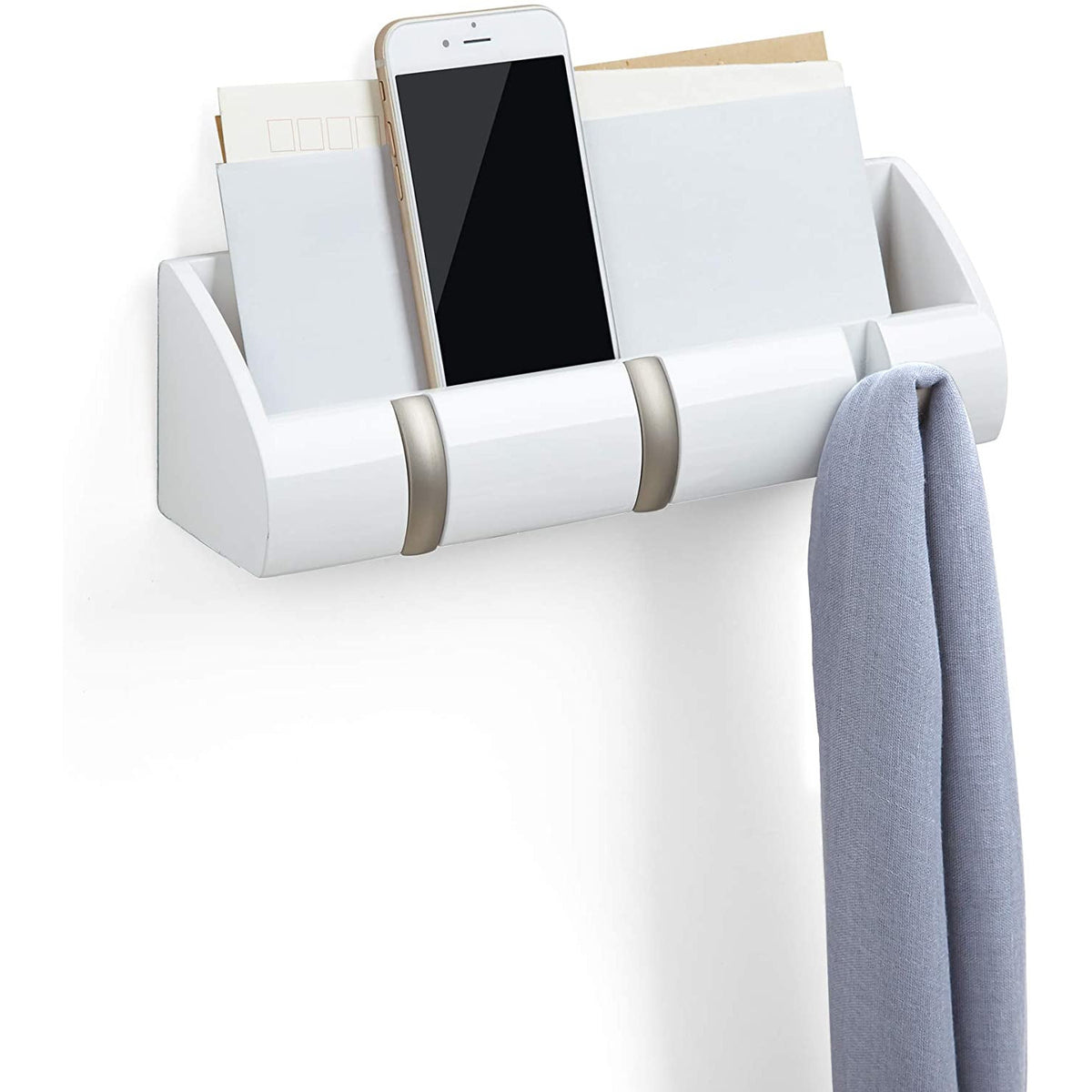 Mini Organizador Cubby de 3 ganchos